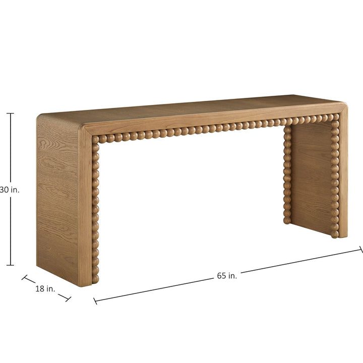 Sirius Sungkai Wood Rectangle Console - 65 In. W X 30 In. H
