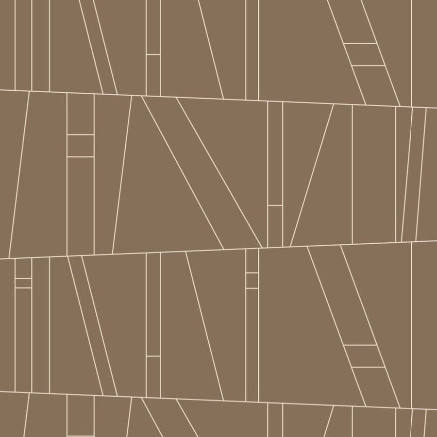 Kazi Wallpaper-Mitchell Black-MITCHB-WCFM2-MO-PM-10-Wall DecorPatterns Mocha-Premium Matte Paper-1-France and Son