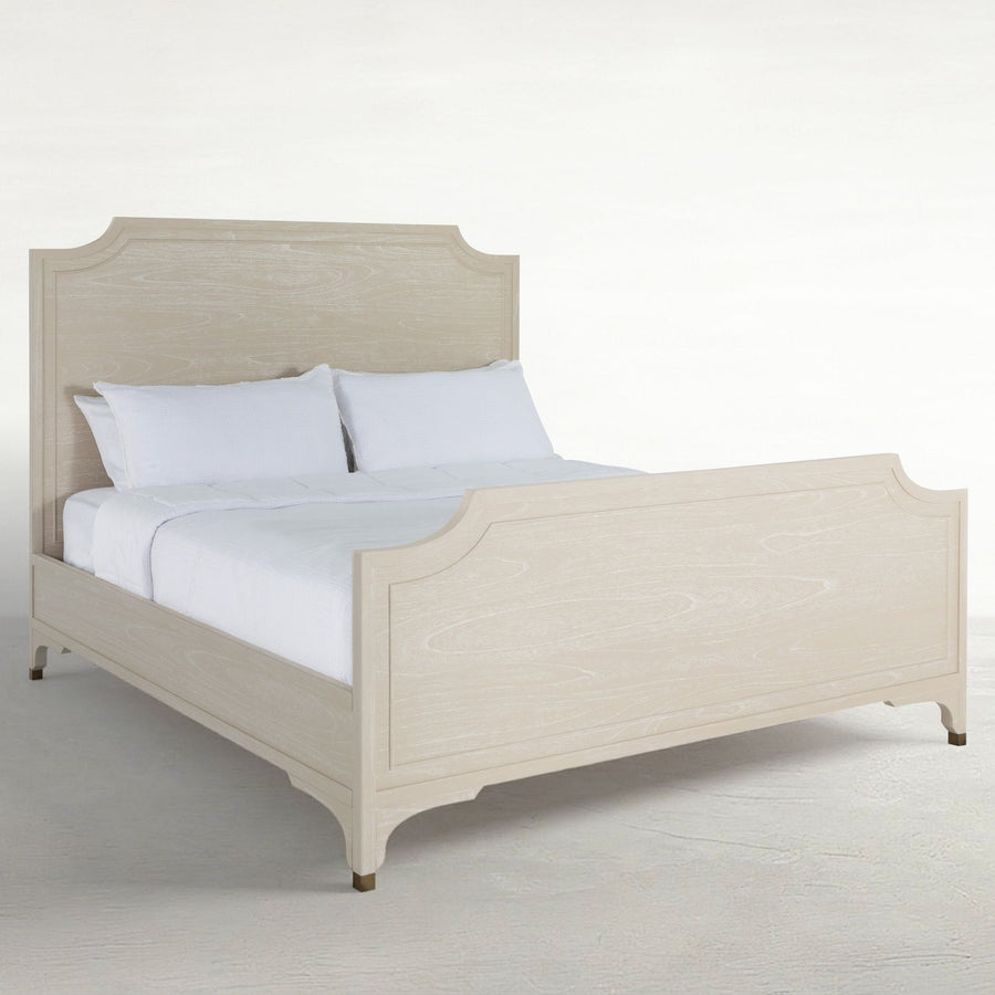 Alexandra Wood Traditional Curved Corners Bed