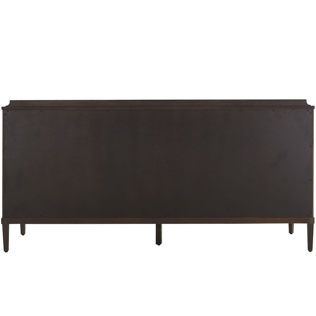 Glenwood Mindi Wood Dresser - 6 Drawers, Cerused Brown