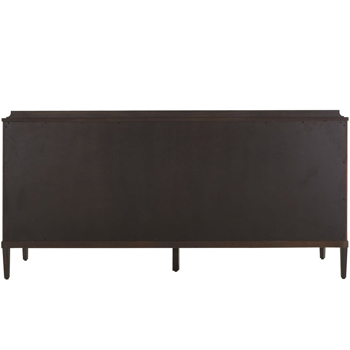 Glenwood Mindi Wood Dresser - 6 Drawers, Cerused Brown