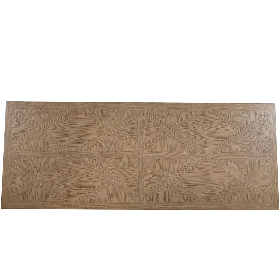 Ferdinand Wood Rectangle Dining Table - 84 In. W X 30 In. H