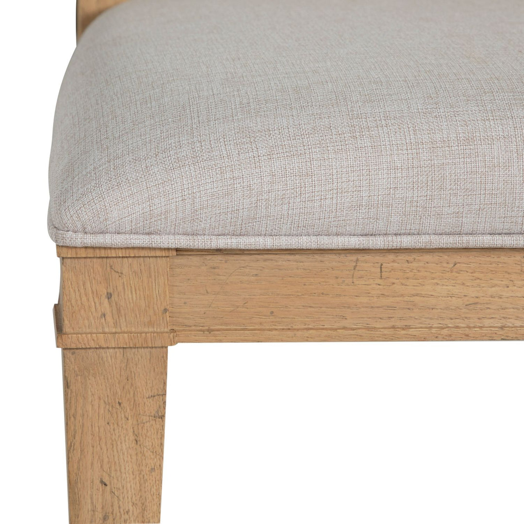 Mathis Wood Sculpted Back Dining Side Chair