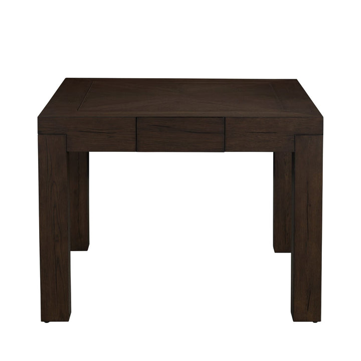 Highland Oak Square Legged Dining Table - Dusk, 40 In. W X 30 In. H