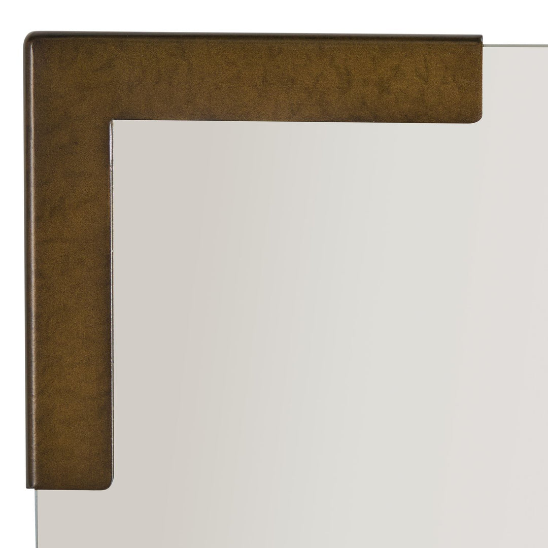 Roth Rectangle Vanity Mirror - Antique Brass, 43 In. H X 28.5 In. W X 1 In. D