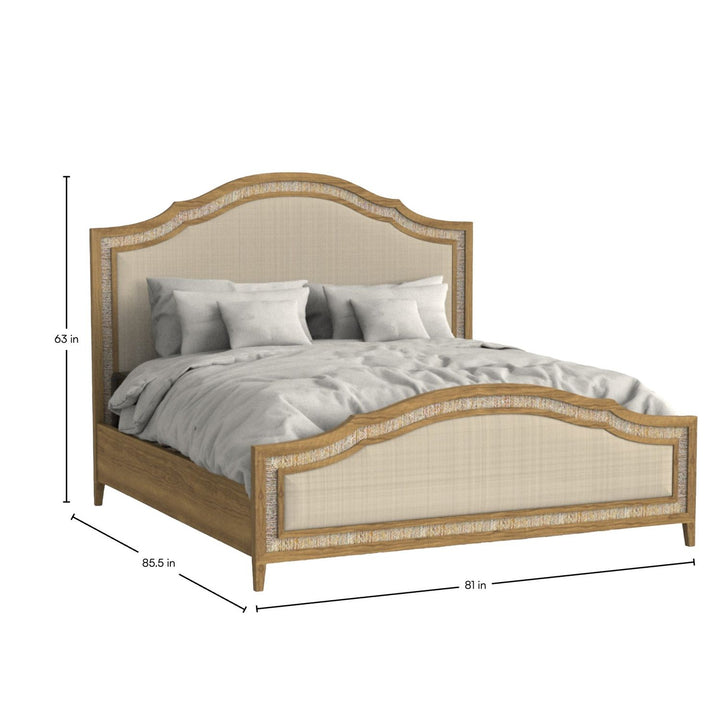 Grand Bermuda Sungkai Wood Classic Bed