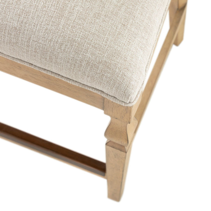 Gaston Upholstered Wooden Counter Stool
