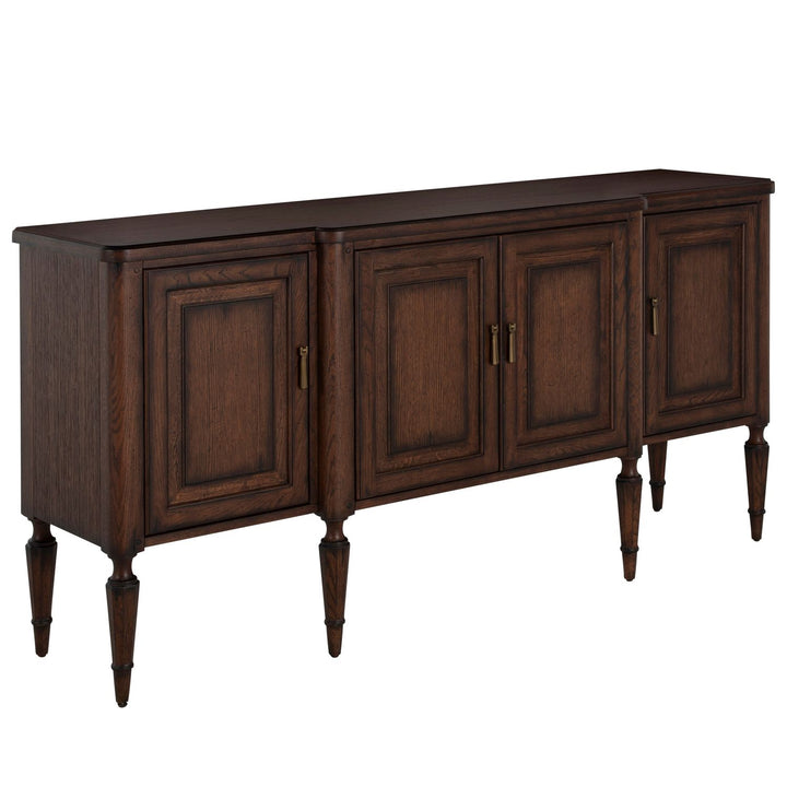 Mathis Wood Sideboard - 3 Shelves