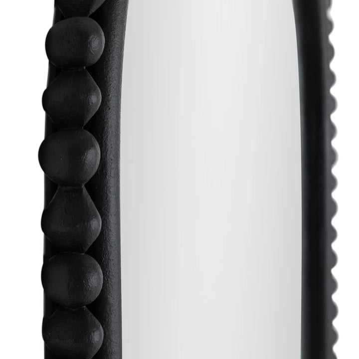 Belle Arch Full-Length Mirror - Plaster Black, 79.75 in. H x 25 in. W x 1.75 in. D