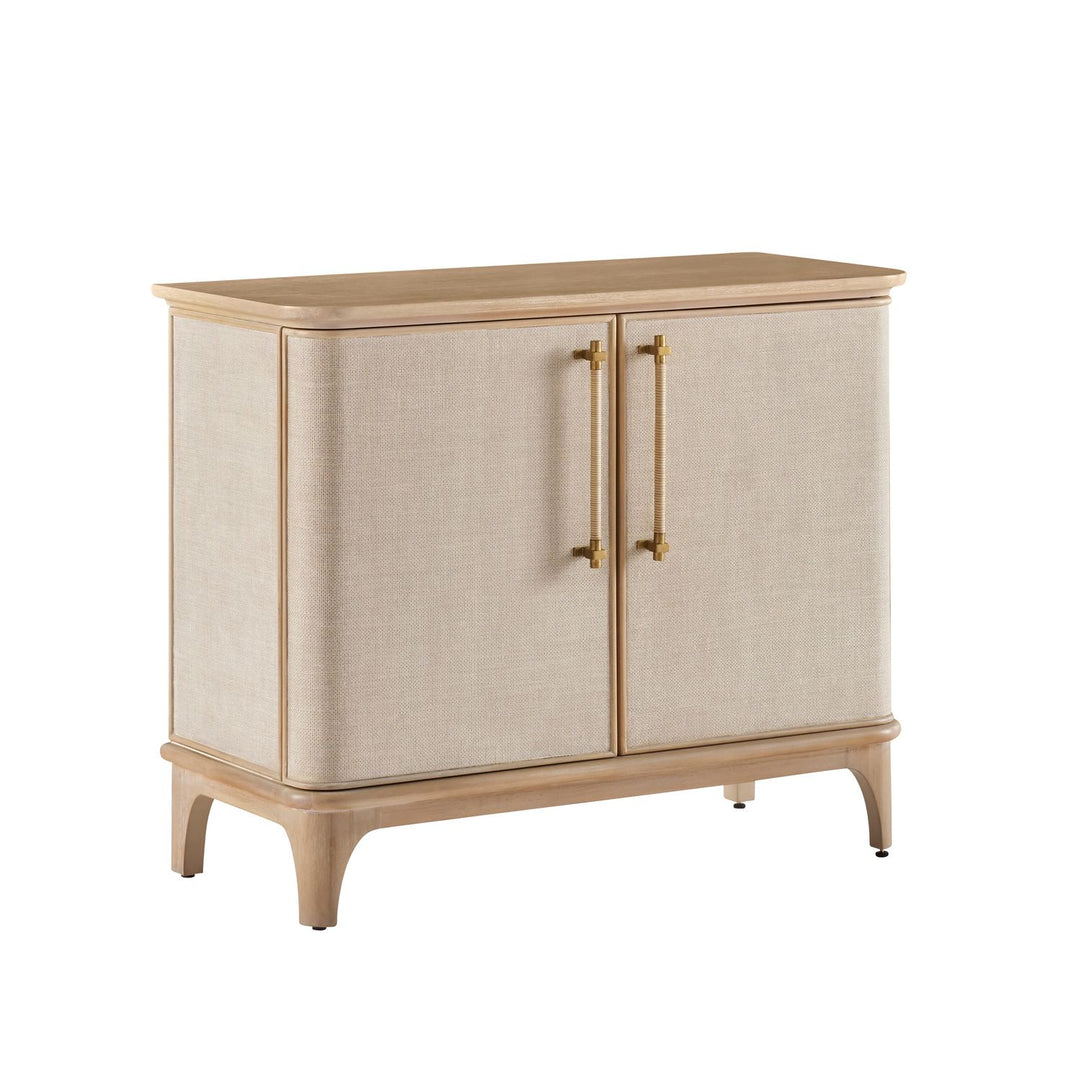 Somerset Mahogany Wood Accent Chest - 1 Shelves, Drift Cabinet