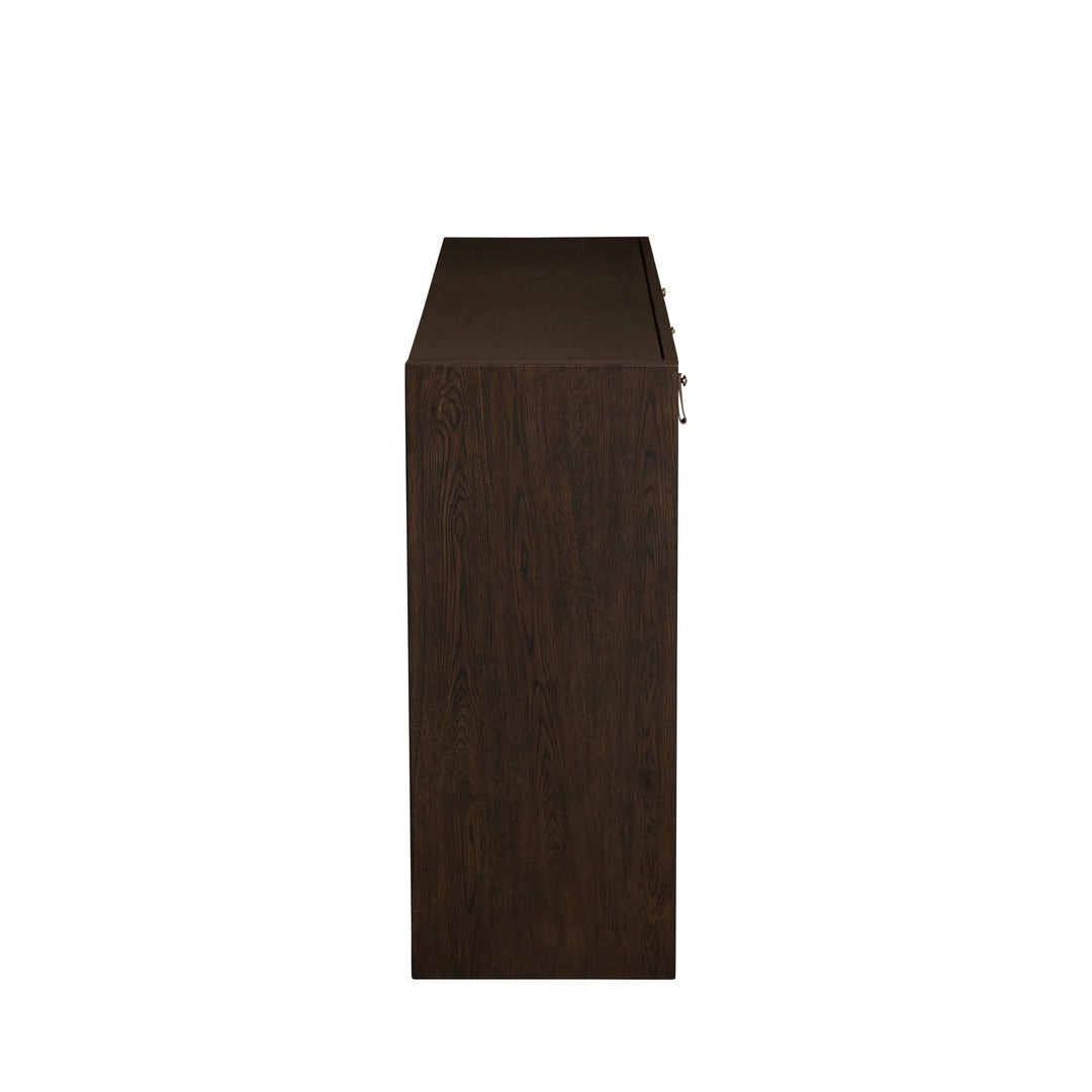 Rook Oak Rectangle Frame Console Table - Dusk, 60.5 In. W X 33.375 In. H