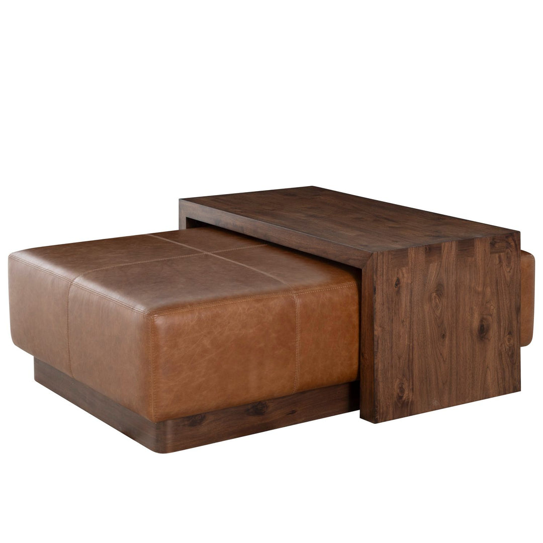 Cedarro Cocktail Ottoman Coffee Table
