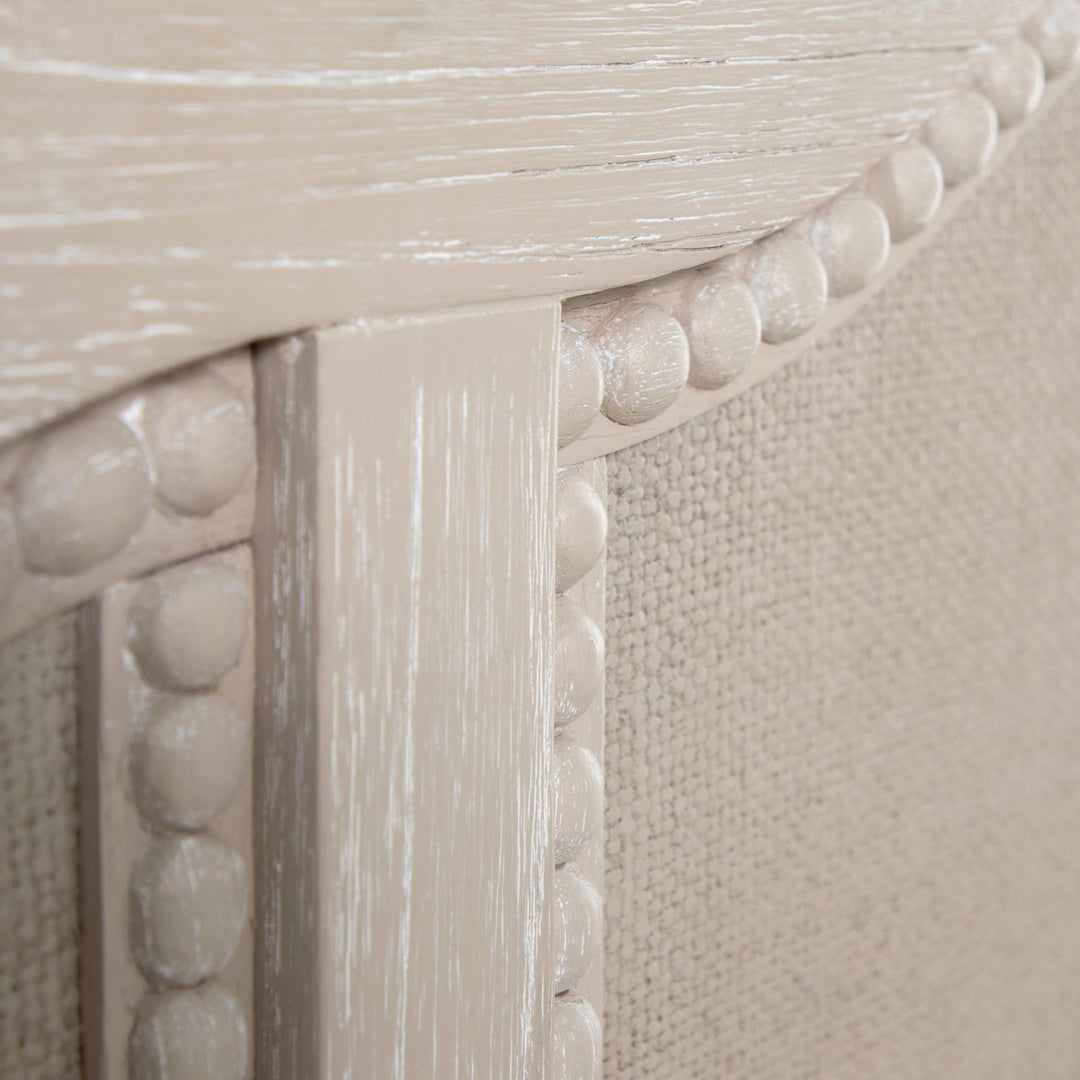 Caroline Wood 18th Century Curved Bed