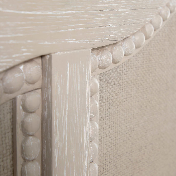 Caroline Wood 18th Century Curved Bed
