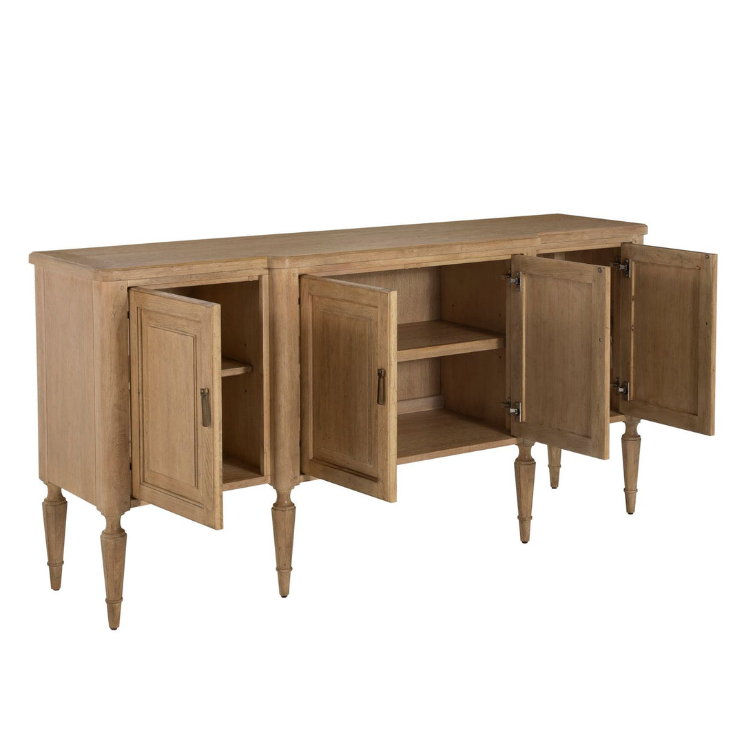 Mathis Wood Sideboard - 3 Shelves