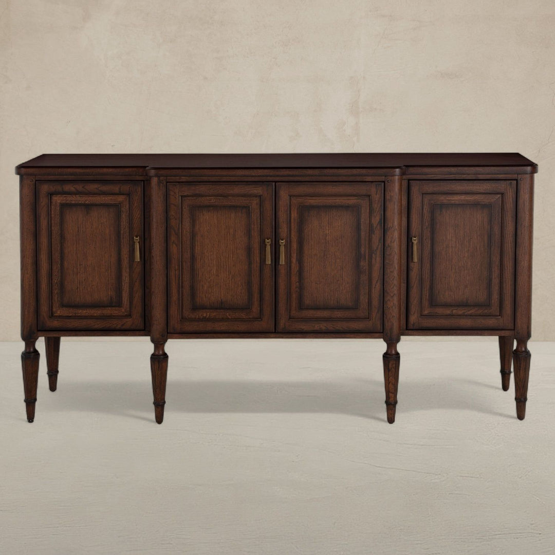 Mathis Wood Sideboard - 3 Shelves