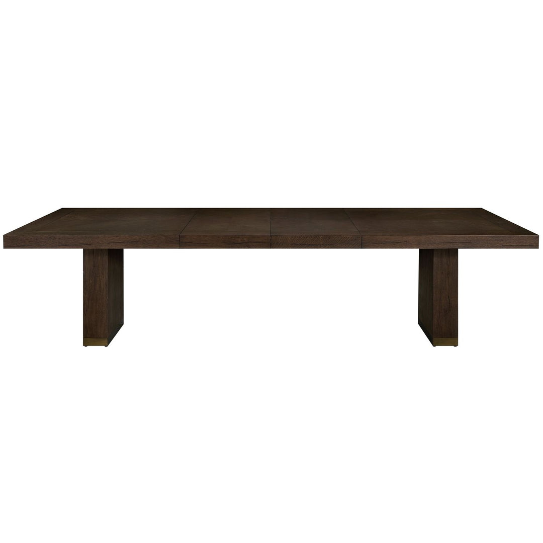 Highland Oak Rectangle Legged Extension Dining Table - Dusk, 78 In. W X 30 In. H