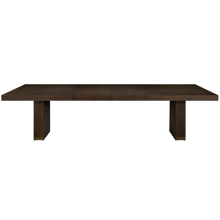 Highland Oak Rectangle Legged Extension Dining Table - Dusk, 78 In. W X 30 In. H