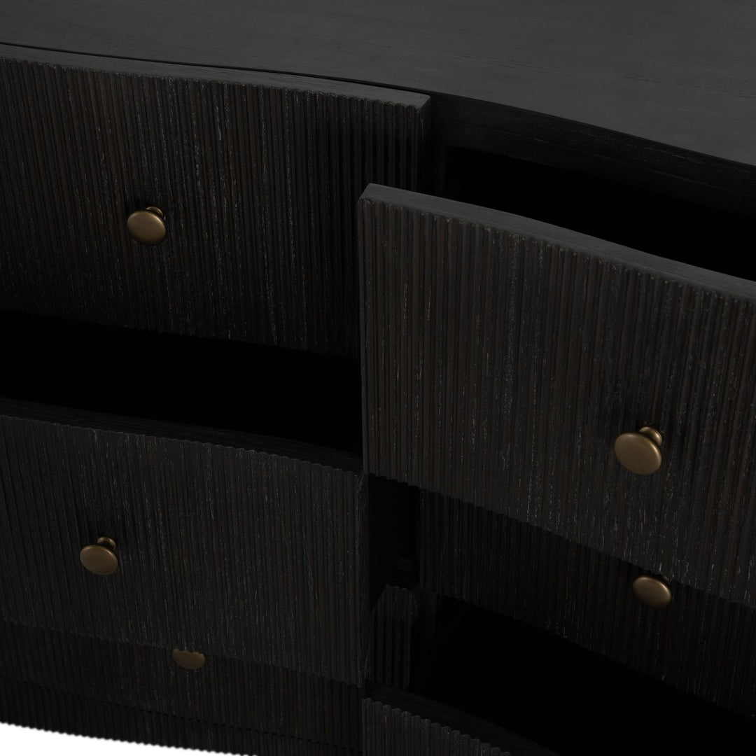 Princeton Mindi Wood Dresser - 6 Drawers