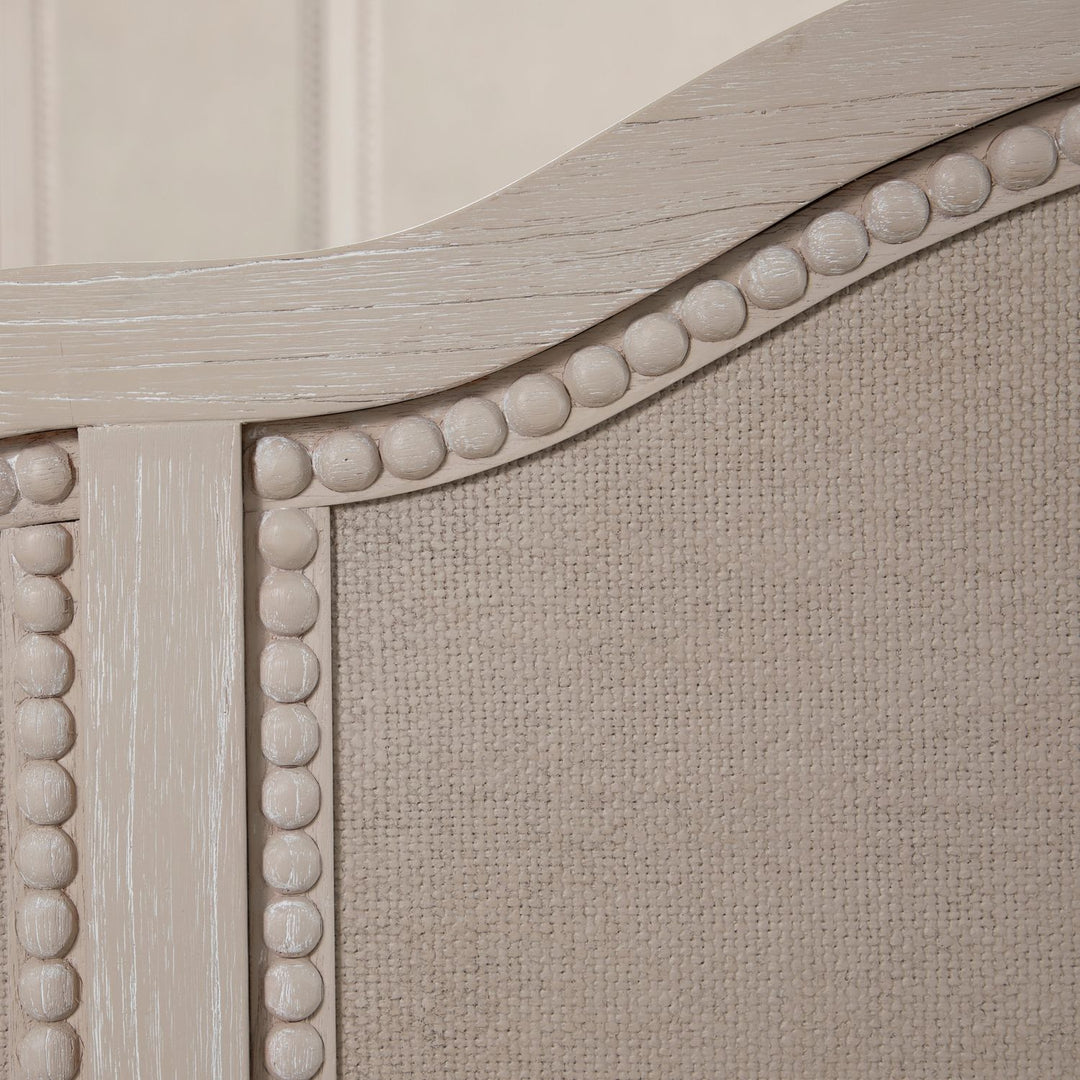 Caroline Wood 18th Century Curved Bed