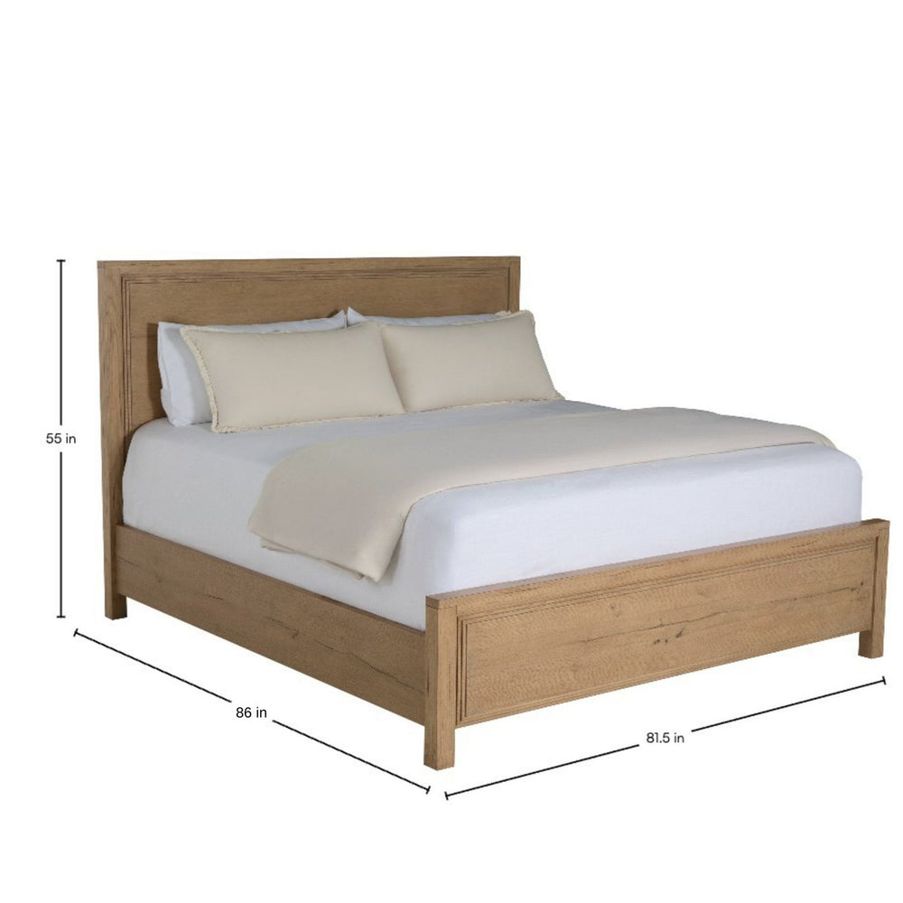 Wren Oak Wood Bed