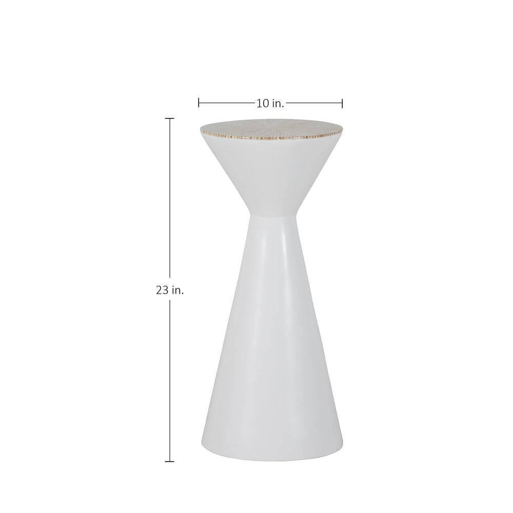 Essie Engineered Wood Round Pedestal Drinking Table - 10 In. W X 23 In. H