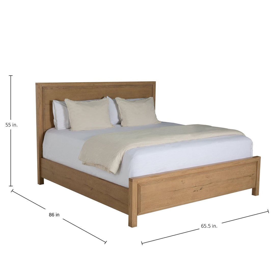 Wren Oak Wood Bed