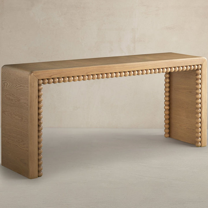 Sirius Sungkai Wood Rectangle Console - 65 In. W X 30 In. H