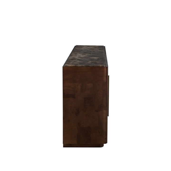 Summit Ash Burl Sideboard - 2 Shelves, Dusk
