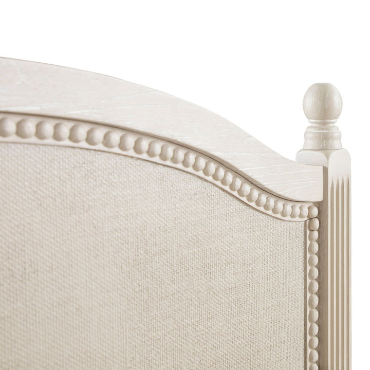 Caroline Wood 18th Century Curved Bed