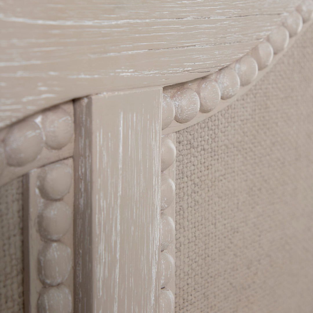 Caroline Wood 18th Century Curved Bed
