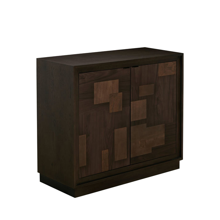 Elwood Assorted Wood Accent Chest - 2 Shelves, Dusk Sideboard