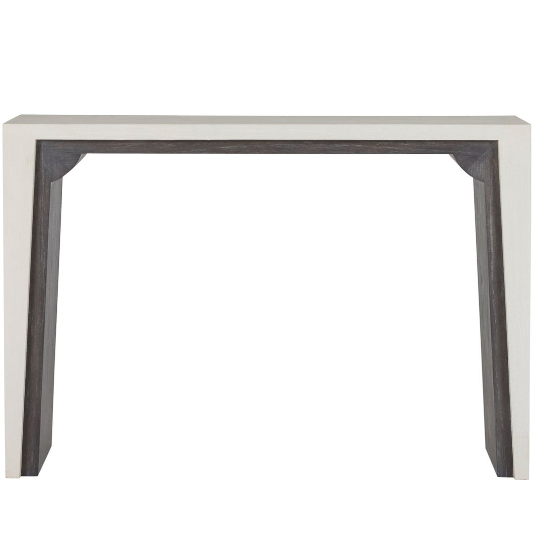 Seca Mindi Veneer Rectangle Waterfall Console Table - 53 In. W X 36.25 In. H