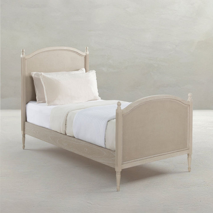 Caroline Wood 18th Century Curved Bed