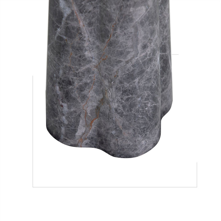 Margaret Marble Rubbed Bronze Table Lamp - 32.25 In. H