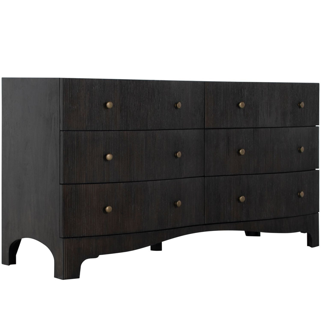 Princeton Mindi Wood Dresser - 6 Drawers