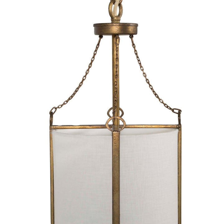 Ida Metal Antique Bronze Pendant - 9.5 In. D X 21.25 In. H
