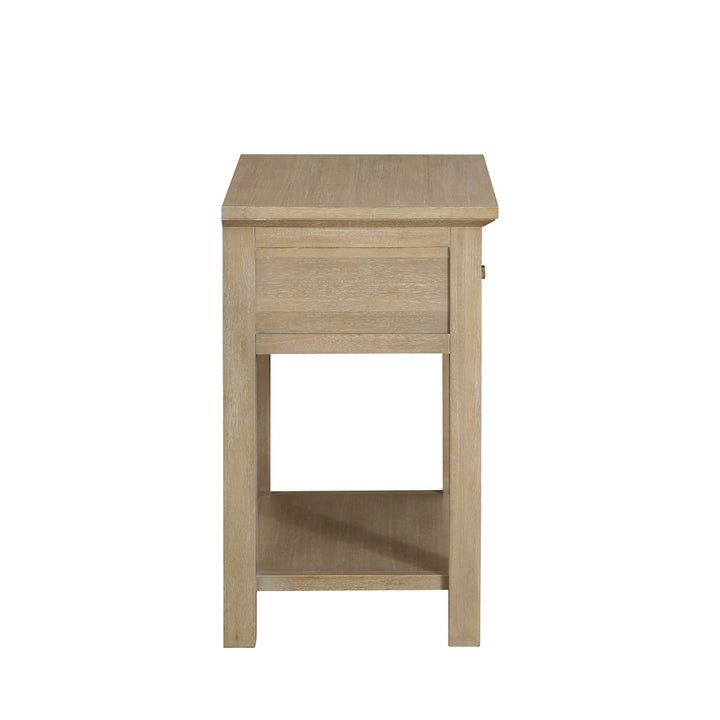 Astwood Mahogany Wood Nightstand - 1 Drawer, Drift