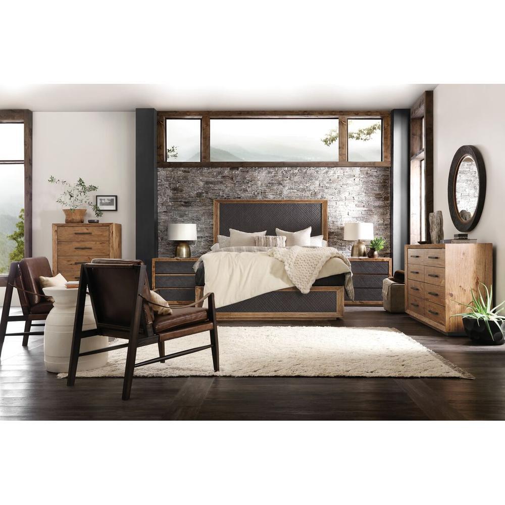 Dressers & Chests Montana Bachelors Chest - Medium Wood - Black Brown - Wood