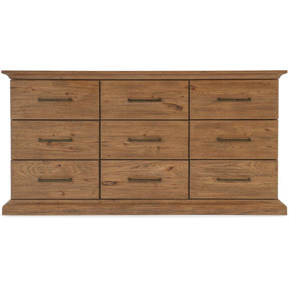 Dressers & Chests Montana Nine Drawer Dresser - Brown