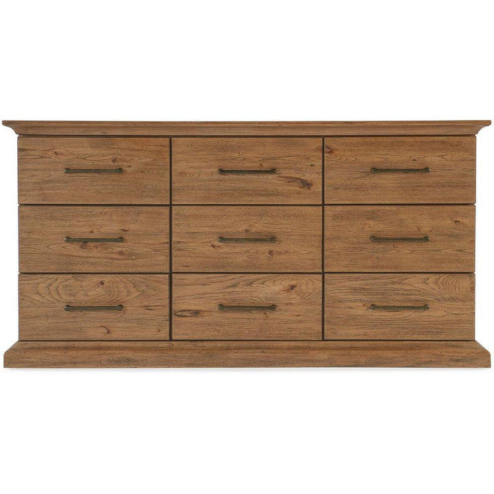 Dressers & Chests Montana Nine Drawer Dresser - Brown