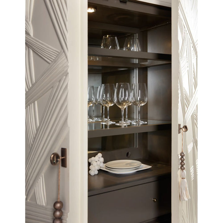 Bar Storage: Cabinets Melange Dream Weaver Bar Cabinet
