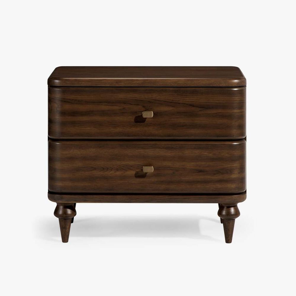 Louie Nightstand - Walnut