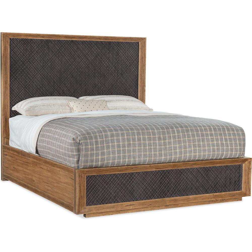 Beds Montana Panel Bed - Black Brown