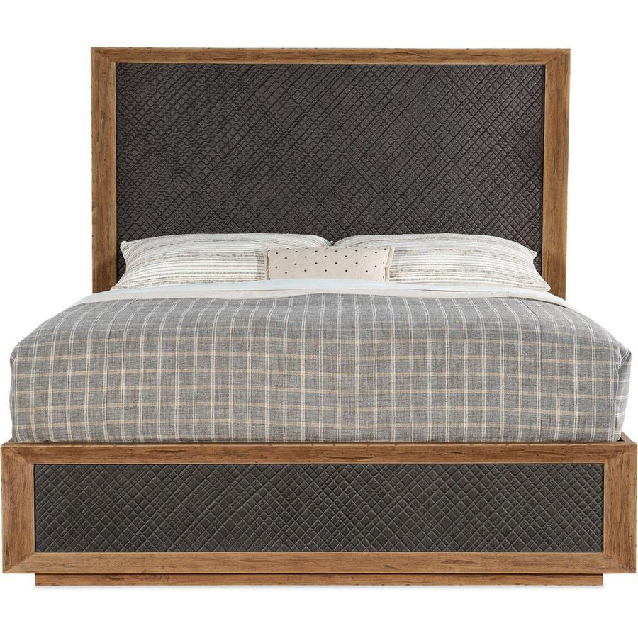 Beds Montana Panel Bed - Black Brown