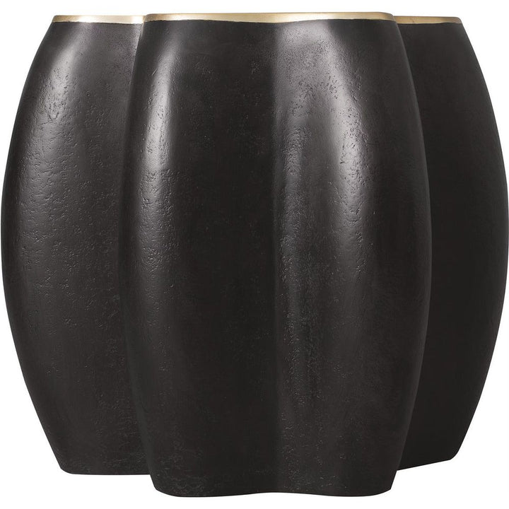 Side Tables Melange Even and Flow Round End Table