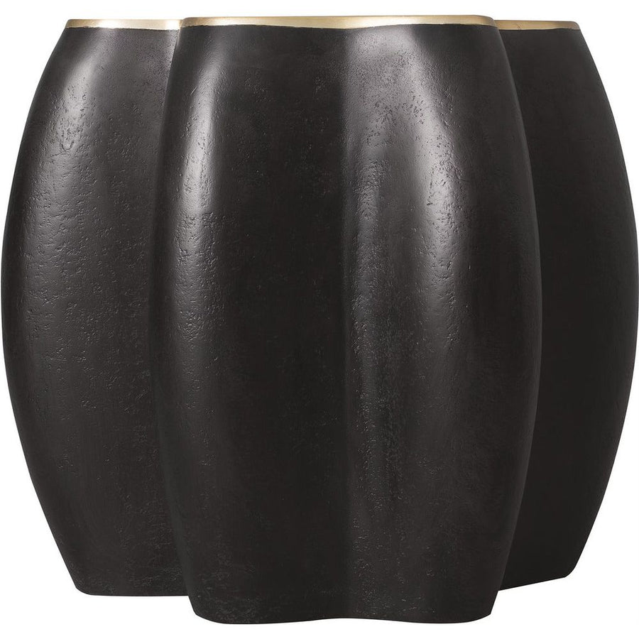 Side Tables Melange Even and Flow Round End Table