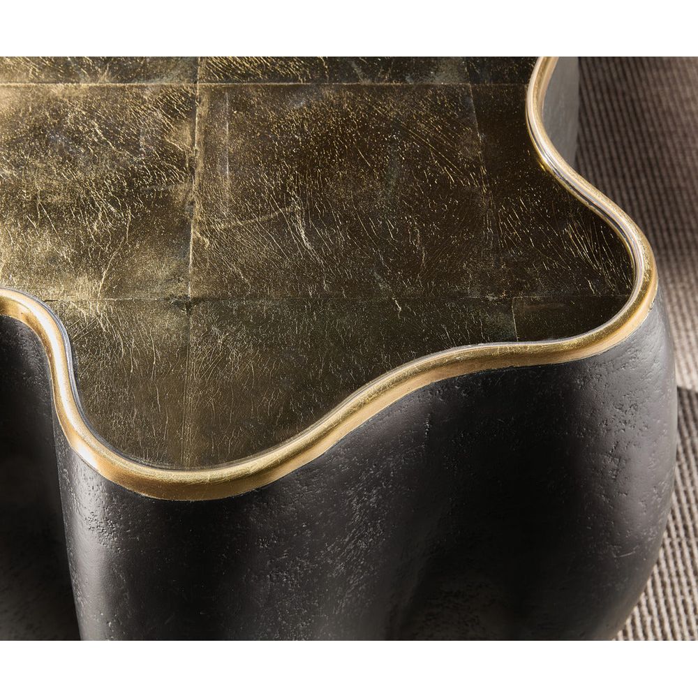 Side Tables Melange Even and Flow Round End Table