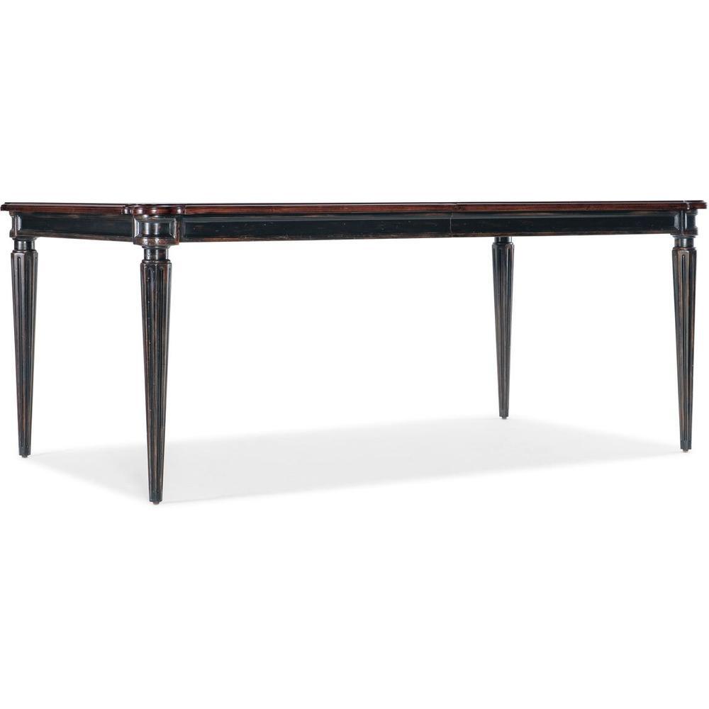 Dining Tables Charleston Rectangle Leg Dining Table w-2-22in leaves