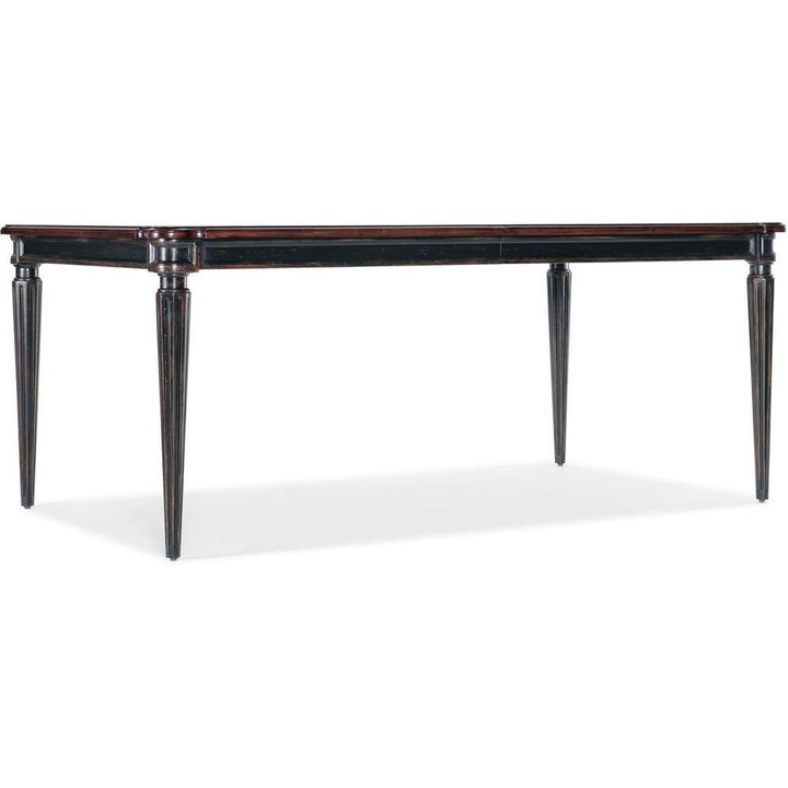 Dining Tables Charleston Rectangle Leg Dining Table w-2-22in leaves